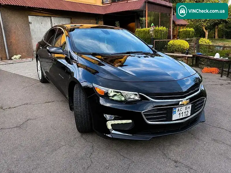 Chevrolet Malibu 2016, фото з оголошення 2 з 10, VIN 1G1ZJ5SU2HF209257