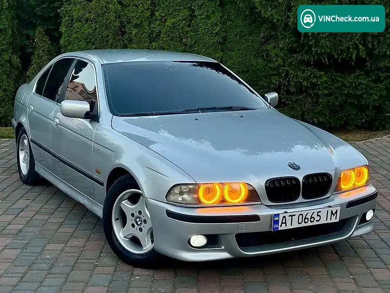 BMW 5 Series 2000, фото з оголошення 1 з 20, VIN WBADL81050GX35728