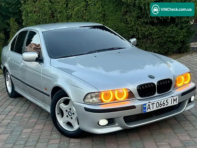 BMW 5 Series 2000, фото з оголошення 2 з 20, VIN WBADL81050GX35728