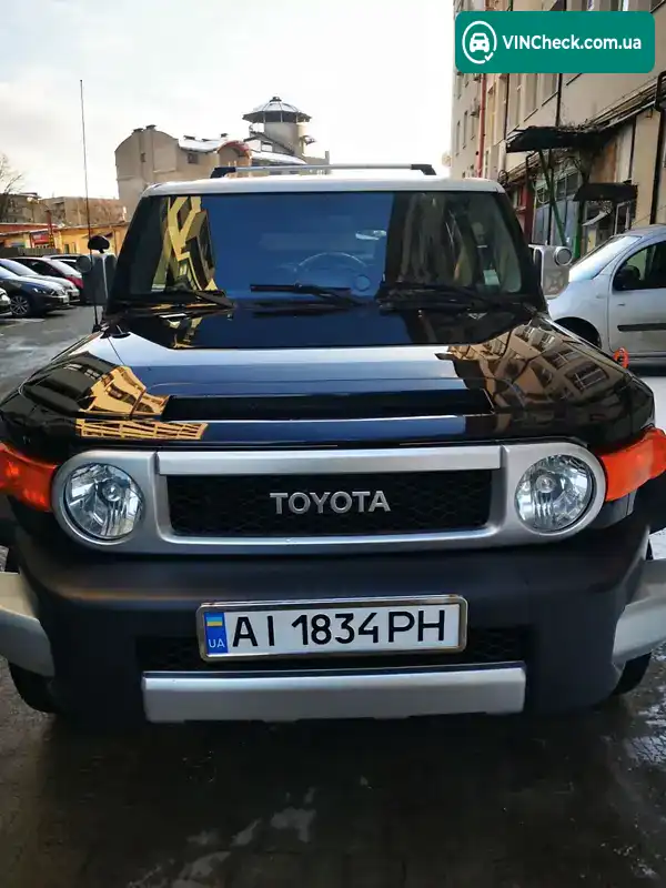 Toyota FJ Cruiser 2008, фото з оголошення 2 з 10, VIN JTEBU11F68K015572