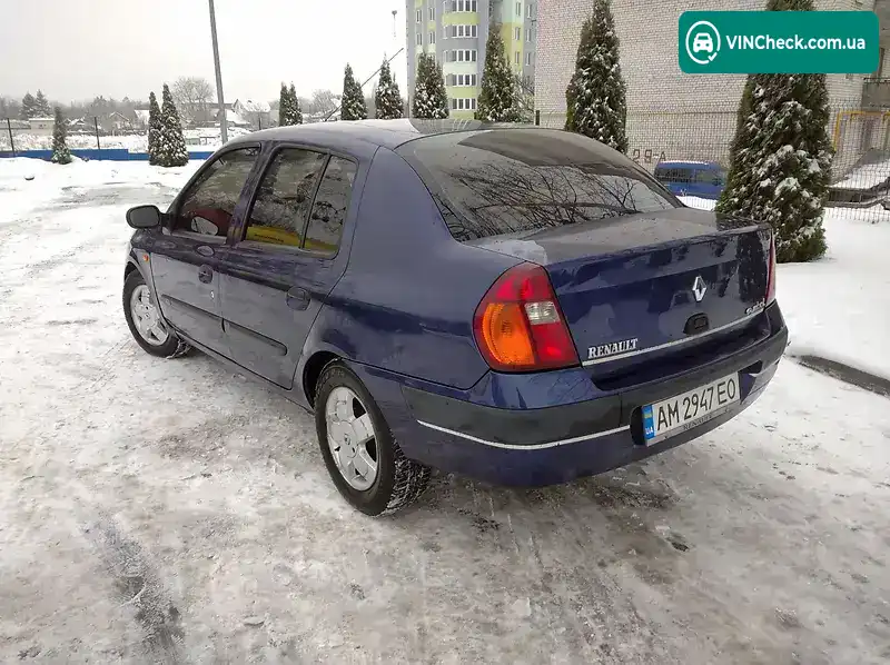 Renault Symbol 2003, фото з оголошення 1 з 20, VIN VF1LB0KC528004623