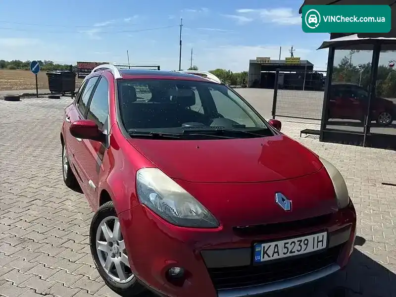 Renault Clio 2009, фото з оголошення 1 з 11, VIN VF1KRCB0A41404579
