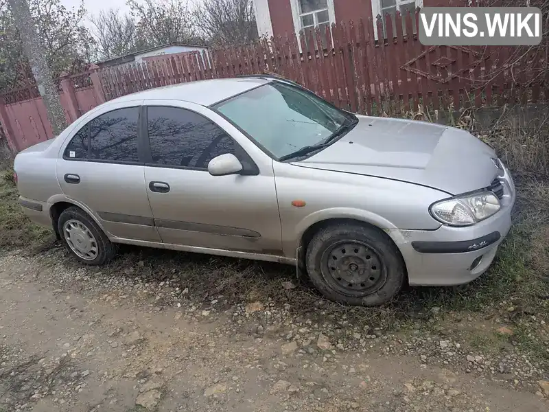Nissan Almera 2000, фото з оголошення 1 з 11, VIN JN1CDAN16U0000378