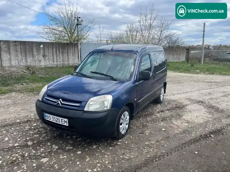 Citroen Berlingo 2003, фото з оголошення 1 з 20, VIN VF7GBWJYB94019827