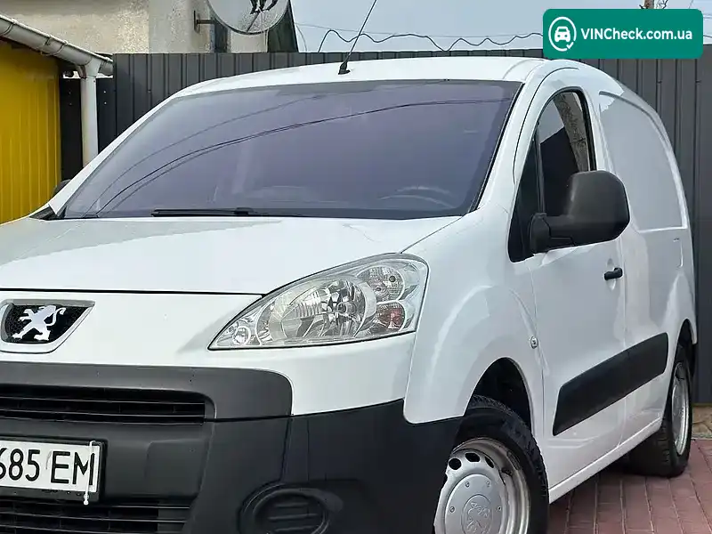 Peugeot Partner 2009, фото з оголошення 2 з 20, VIN VF37D9HXC9J213178