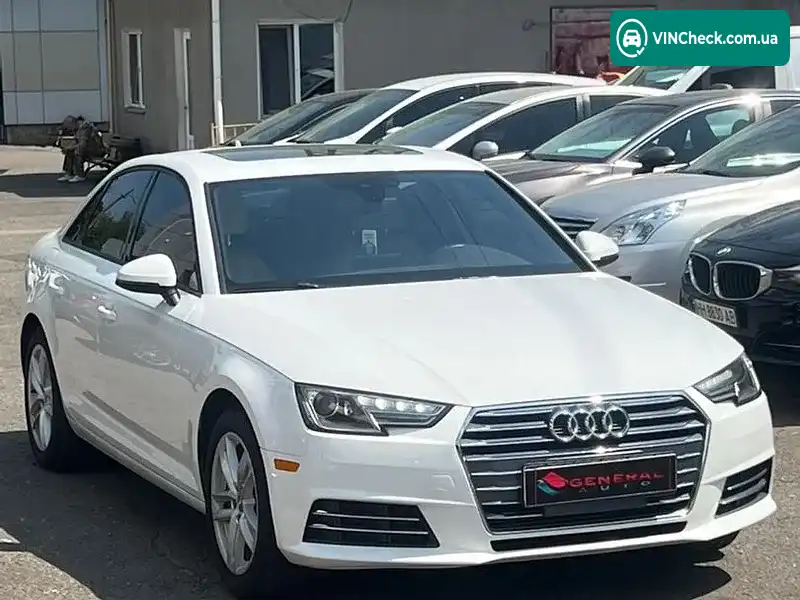 Audi A4 2017, фото з оголошення 2 з 20, VIN WAUGNAF43HN057935