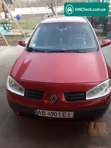 Renault Megane 2005, фото з оголошення, VIN VF1KM0C0H32440241