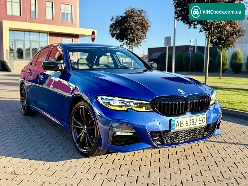 BMW 3 Series 2019, фото з оголошення 1 з 20, VIN WBA5R7C55KAJ81800