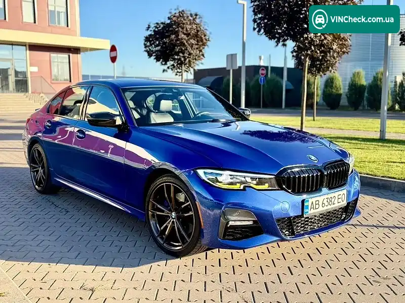 BMW 3 Series 2019, фото з оголошення 2 з 20, VIN WBA5R7C55KAJ81800