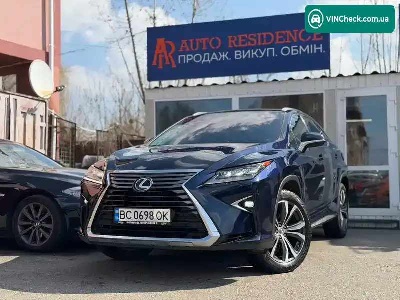 Lexus RX 2016, фото з оголошення 1 з 20, VIN JTJBAMCA602011829