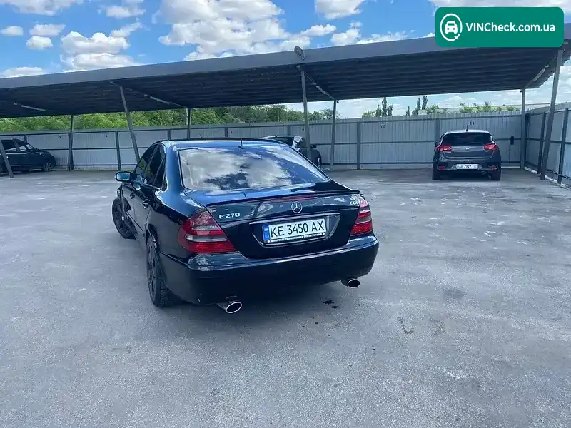 Mercedes-Benz E-Class 2003, фото з оголошення 2 з 9, VIN WDB2110161A312380