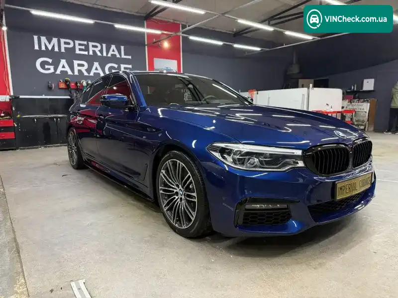 BMW 5 Series 2018, фото з оголошення 1 з 20, VIN WBAJE7C58KWW16483