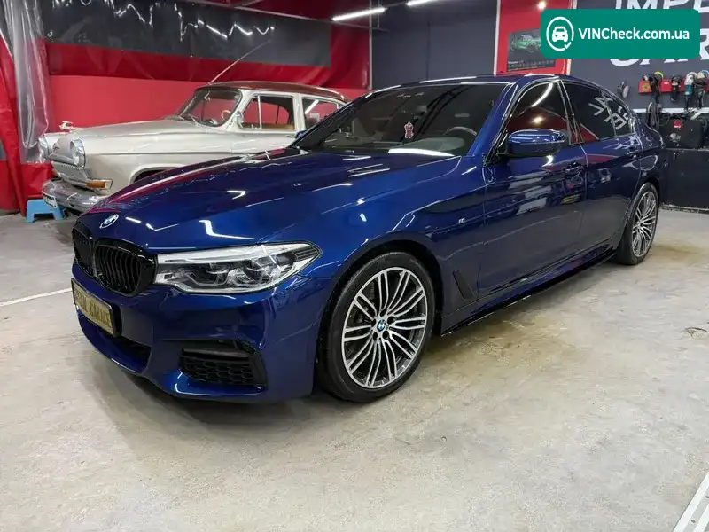 BMW 5 Series 2018, фото з оголошення 2 з 20, VIN WBAJE7C58KWW16483