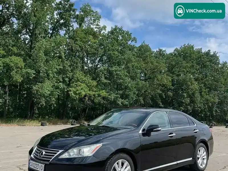 Lexus ES 2010, фото з оголошення 1 з 11, VIN JTHBK1EG1A2377911