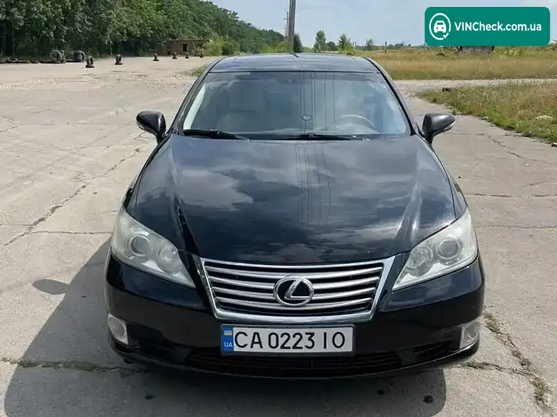 Lexus ES 2010, фото з оголошення 2 з 11, VIN JTHBK1EG1A2377911