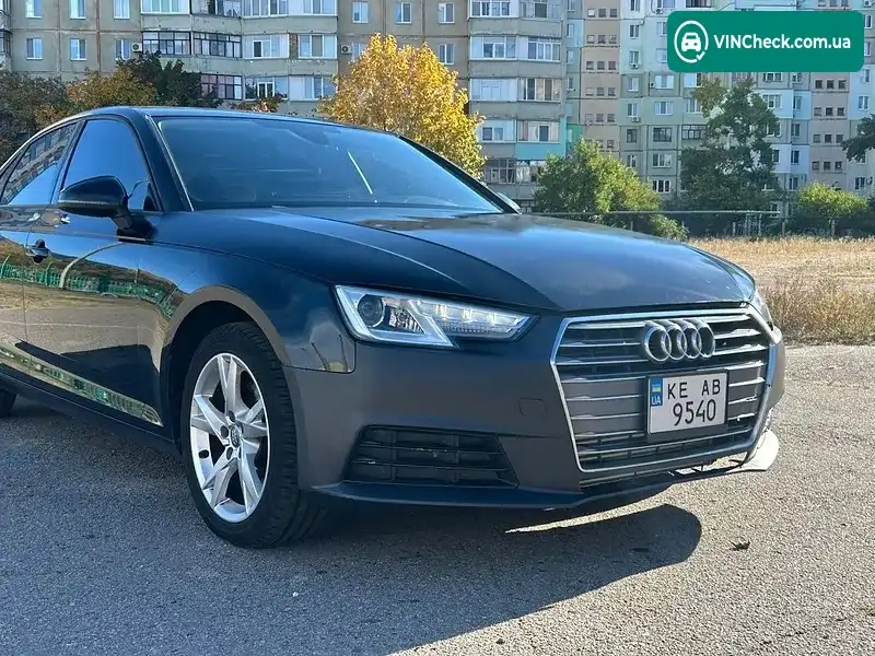 Audi A4 2016, фото з оголошення 1 з 15, VIN WAUGMAF44HN044825