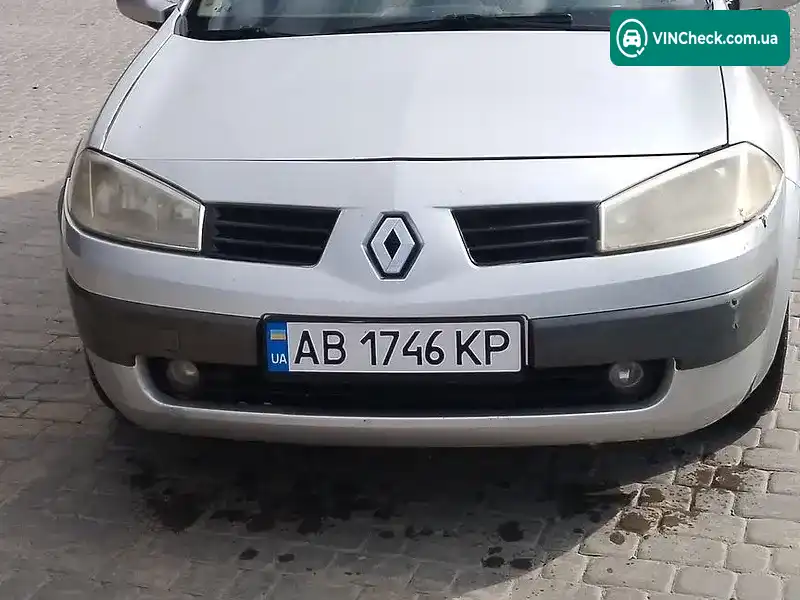Renault Megane 2004, фото з оголошення 1 з 10, VIN VF1LMR2C532879551