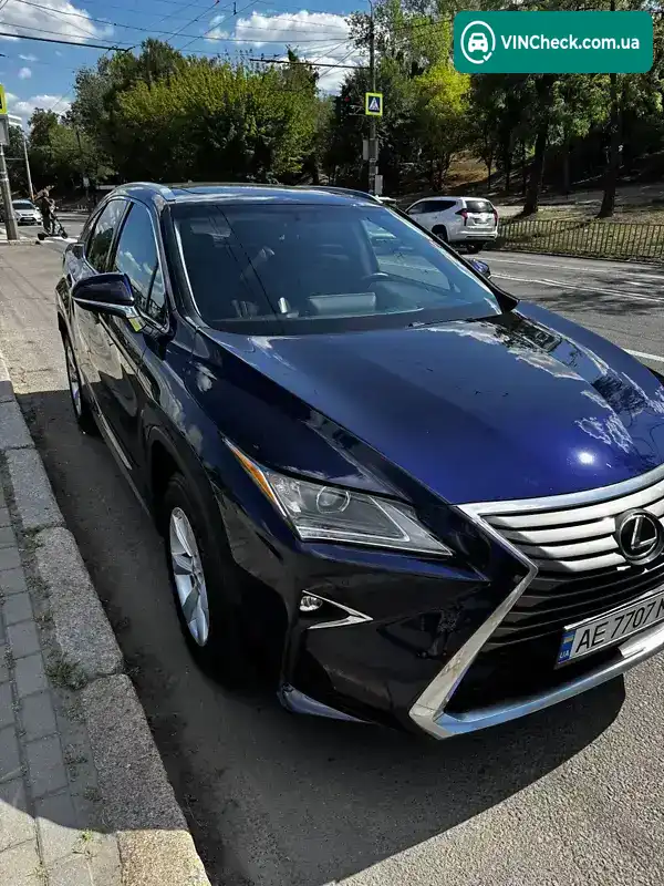 Lexus RX 2016, фото з оголошення 1 з 19, VIN 2T2BZMCA2GC042403