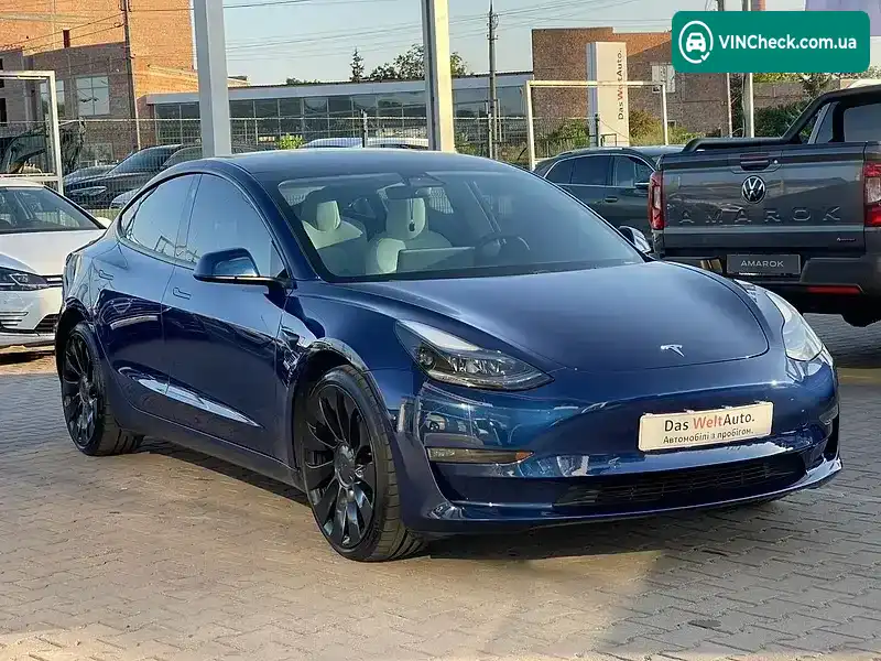 Tesla Model 3 2021, фото з оголошення 1 з 17, VIN 5YJ3E1EC2MF020300