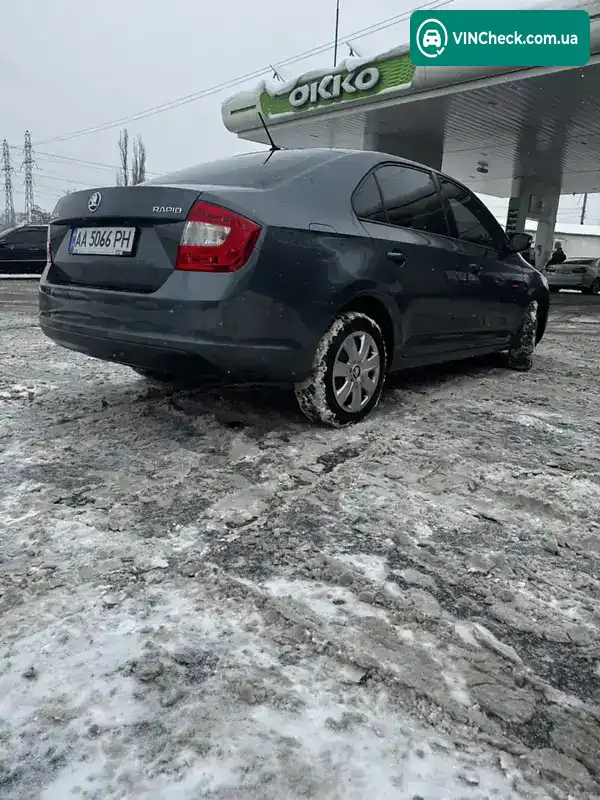 Skoda Rapid 2017, фото з оголошення 2 з 9, VIN TMBAB2NH4HB100417