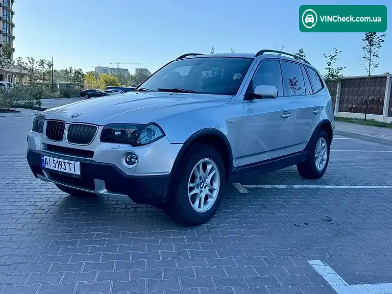 BMW X3 2007, фото з оголошення 1 з 20, VIN WBAPE11080WH49985
