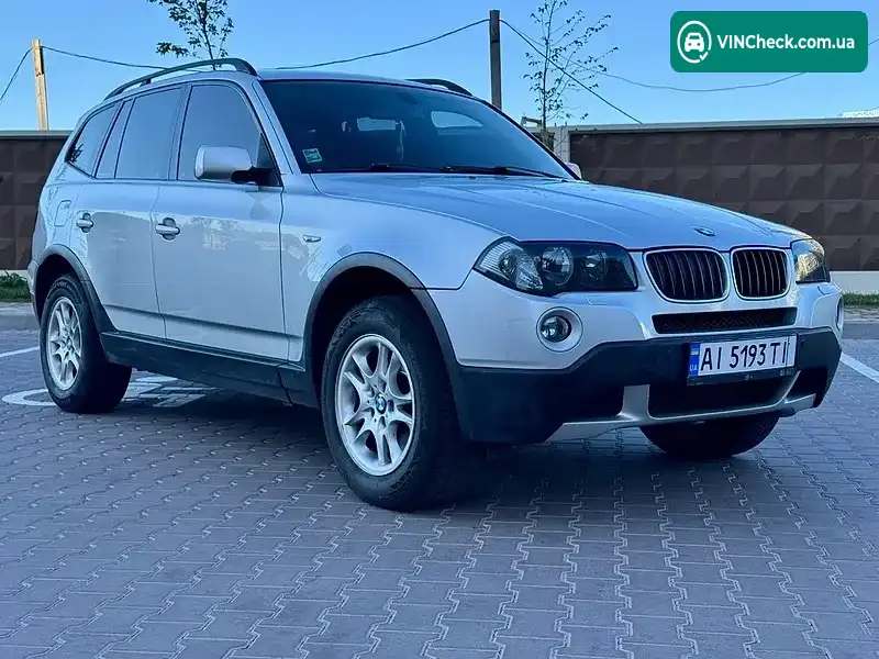 BMW X3 2007, фото з оголошення 2 з 20, VIN WBAPE11080WH49985