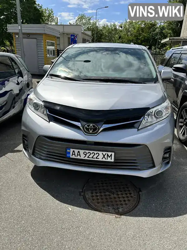 Toyota Sienna 2018, фото з оголошення 1 з 21, VIN 5TDDZ3DC6JS207794