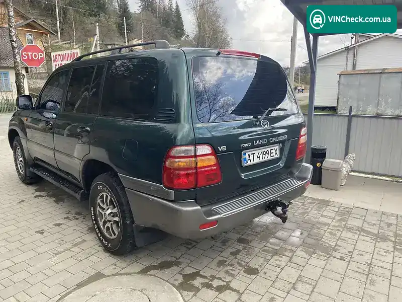 Toyota Land Cruiser 1998, фото з оголошення 2 з 13, VIN JT111WJA005001885