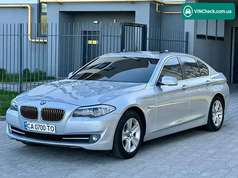 BMW 5 Series 2012, фото з оголошення 1 з 19, VIN WBAXH5C59DDW16867