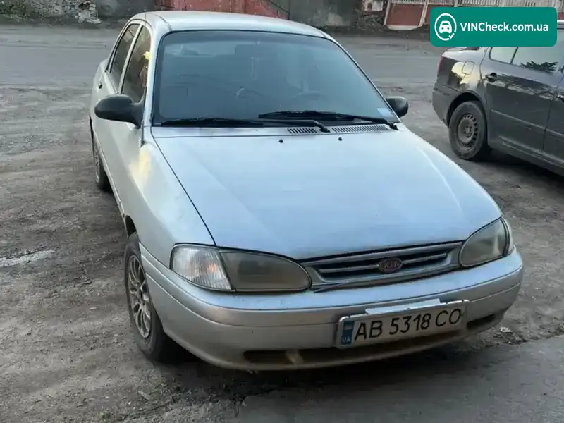 Kia Avella 1997, фото з оголошення 1 з 7, VIN KNADB2222W6241597