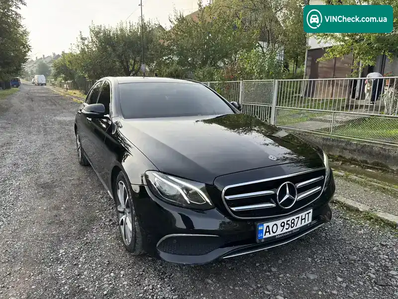 Mercedes-Benz E-Class 2018, фото з оголошення 1 з 21, VIN WDD2130041A585927
