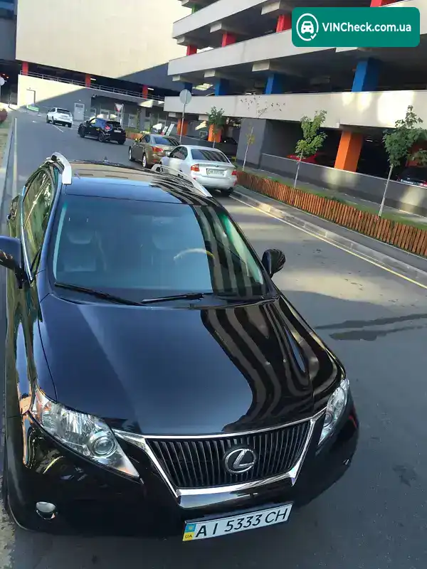 Lexus RX 2010, фото з оголошення 2 з 7, VIN 2T2BK1BA0AC035297