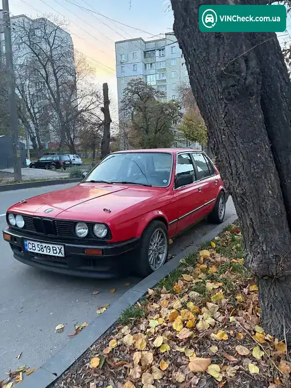 BMW 3 Series 1986, фото з оголошення 2 з 6, VIN WBAAC510101578879
