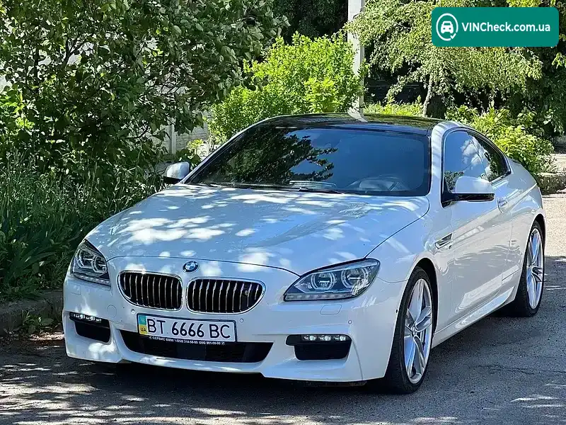 BMW 6 Series 2012, фото з оголошення 2 з 7, VIN WBALX710X0DW25687
