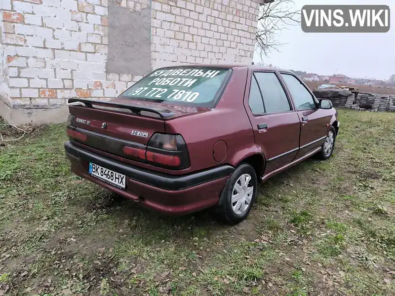 Renault 19 1995, фото з оголошення 2 з 11, VIN VF1L53S05TR322773