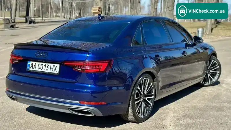 Audi A4 2018, фото з оголошення 2 з 21, VIN WAUHMAF48KN004534