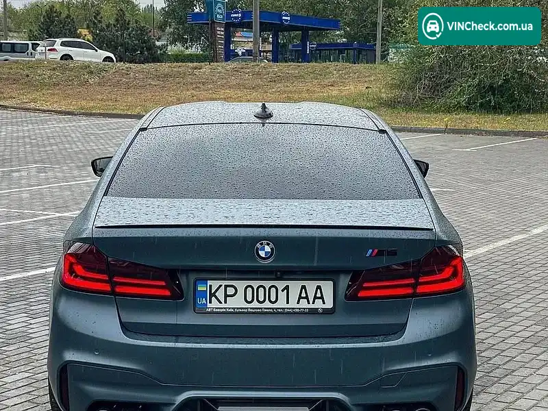 BMW M5 2018, фото з оголошення 1 з 19, VIN WBSJF01080G965254