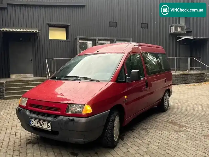 Citroen Jumpy 1998, фото з оголошення 2 з 17, VIN VF7BYDHXA12430570