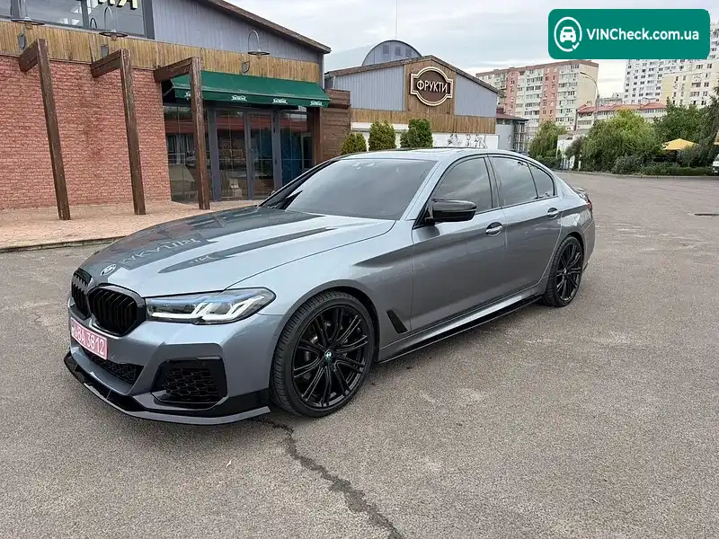 BMW 5 Series 2017, фото з оголошення 1 з 20, VIN WBAJE5C59JG918796