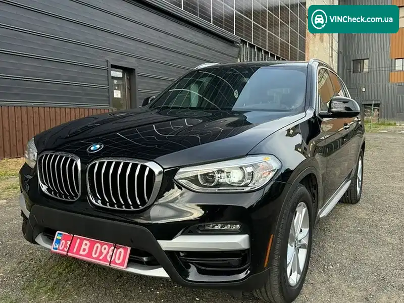 BMW X3 2020, фото з оголошення 1 з 20, VIN 5UXTY3C08M9E00202