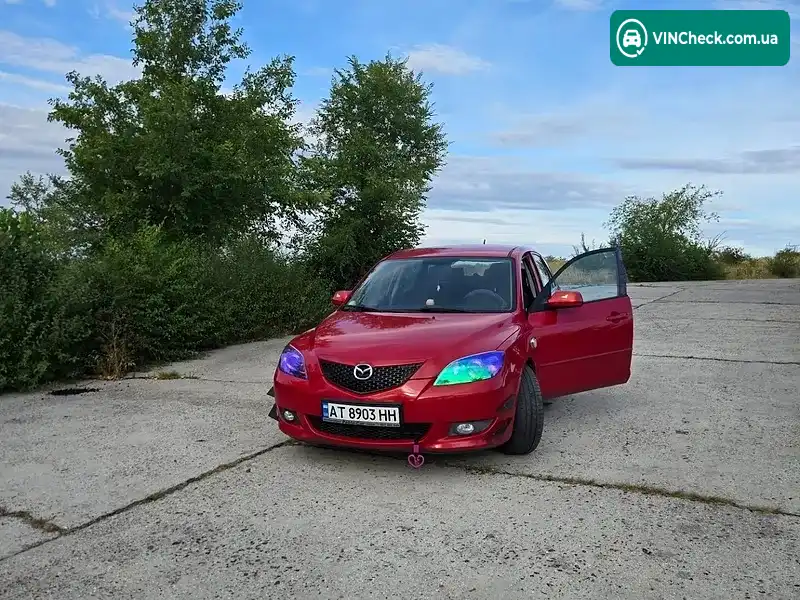 Mazda 3 2005, фото з оголошення 2 з 20, VIN JMZBK14Z261305422