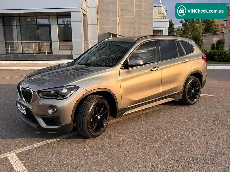 BMW X1 2018, фото з оголошення 1 з 10, VIN WBAJG110103G86620