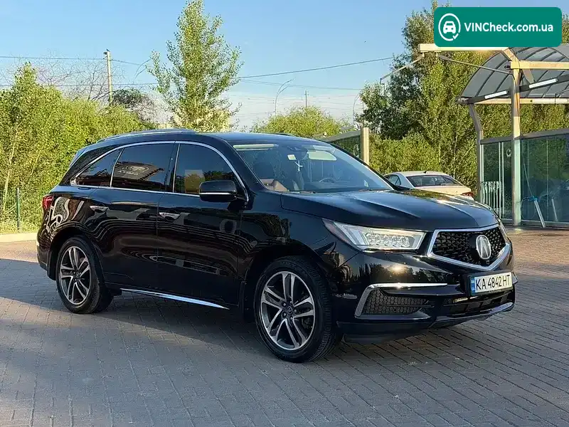 Acura MDX 2017, фото з оголошення 2 з 20, VIN 5FRYD4H42HB504051
