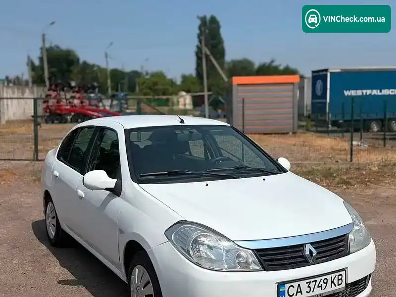 Renault Symbol 2012, фото з оголошення 1 з 14, VIN VF1LBNP0546632590