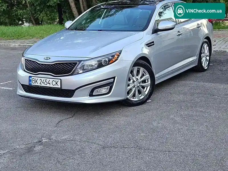 Kia Optima 2015, фото з оголошення 2 з 20, VIN 5XXGN4A74FG392099