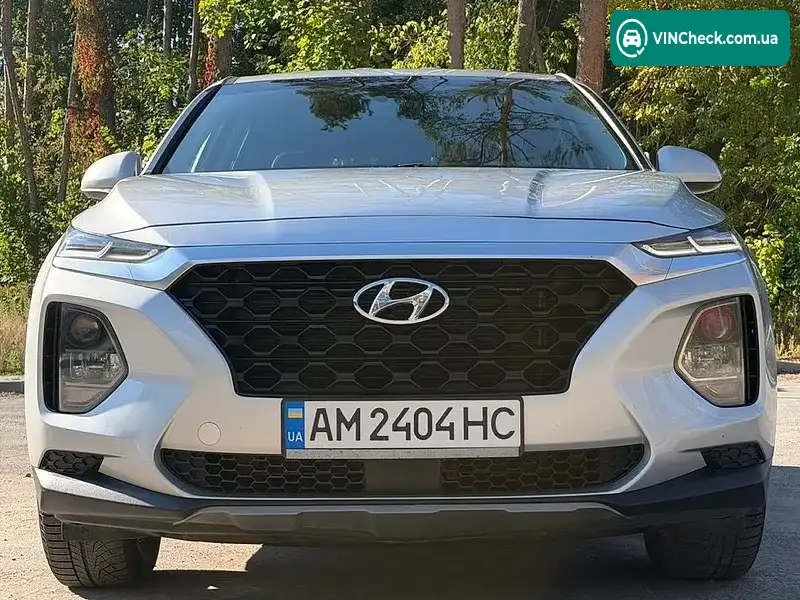 Hyundai Santa FE 2019, фото з оголошення 2 з 20, VIN 5NMS2CAD0KH124200