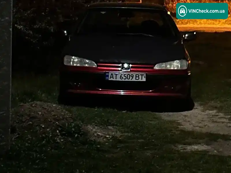 Peugeot 406 1997, фото з оголошення 1 з 5, VIN VF38BRFV280020561