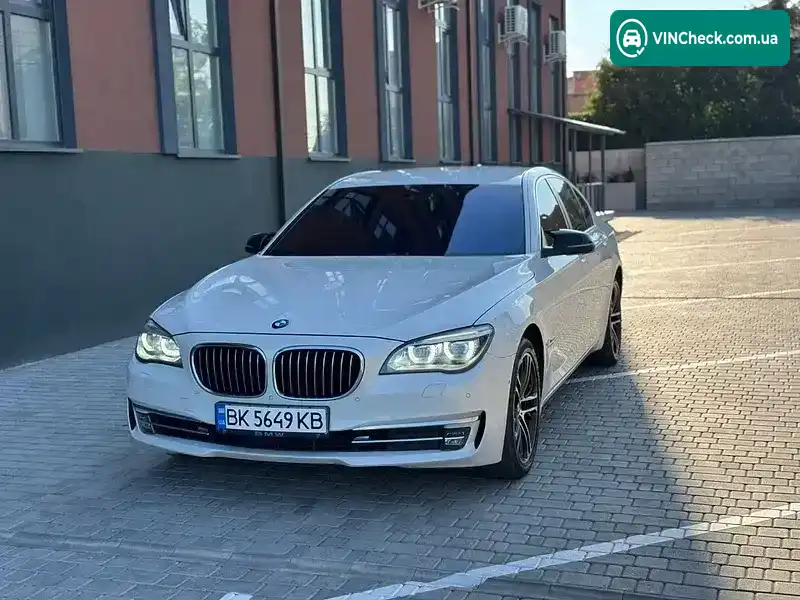 BMW 7 Series 2012, фото з оголошення 1 з 20, VIN WBAYB01080C996932