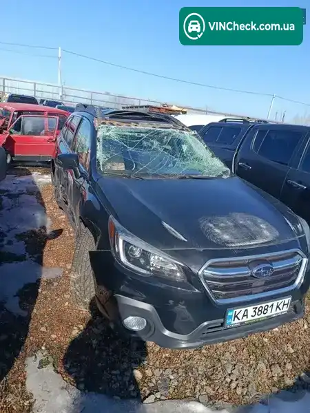 Subaru Outback 2018, фото з оголошення 1 з 9, VIN 4S4BSAHC3K3234461