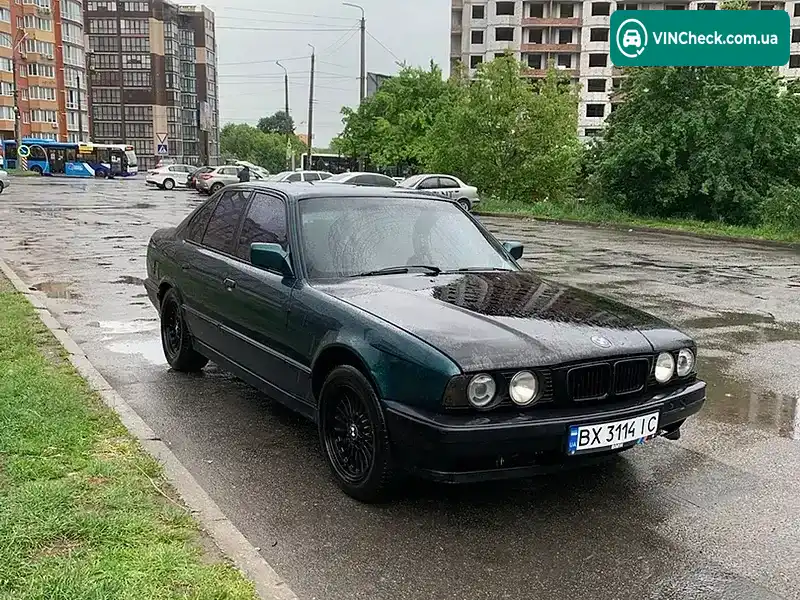 BMW 5 Series 1990, фото з оголошення 2 з 10, VIN WBAHC110003565939